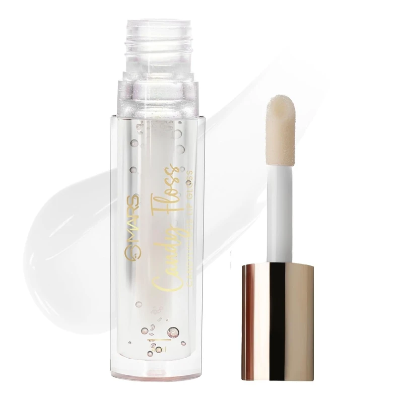 MARS Candylicious Sheer Lip Gloss for Women | Hydrating & High Shine | Lightweight | Non-Sticky | Enriched with Vitamin-E, Hyaluronic Acid & Avocado Ester (4.0ml) (04-CANDY FLOSS) thumbnail 2